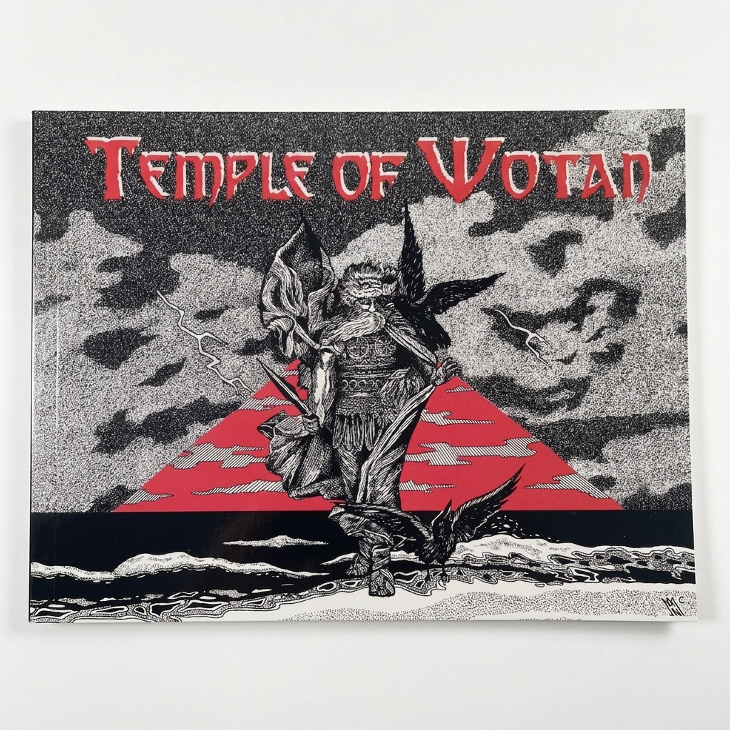 Temple Of Wotan Holy Book Of The Aryan Tribes By Ron Mcvan Paperback
